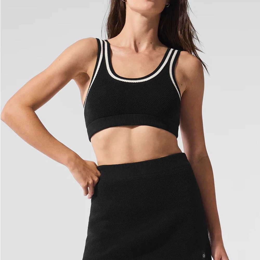 NWT Tennis Club Sweater Knit Bra